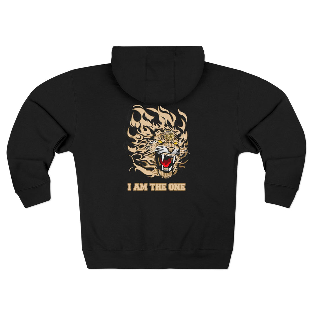 CG  TIGER FLAME DESERT SAND/I AM THE ONE ZIP UP