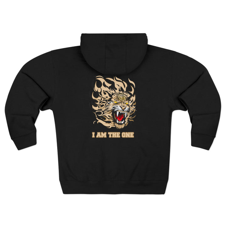 CG  TIGER FLAME DESERT SAND/I AM THE ONE ZIP UP