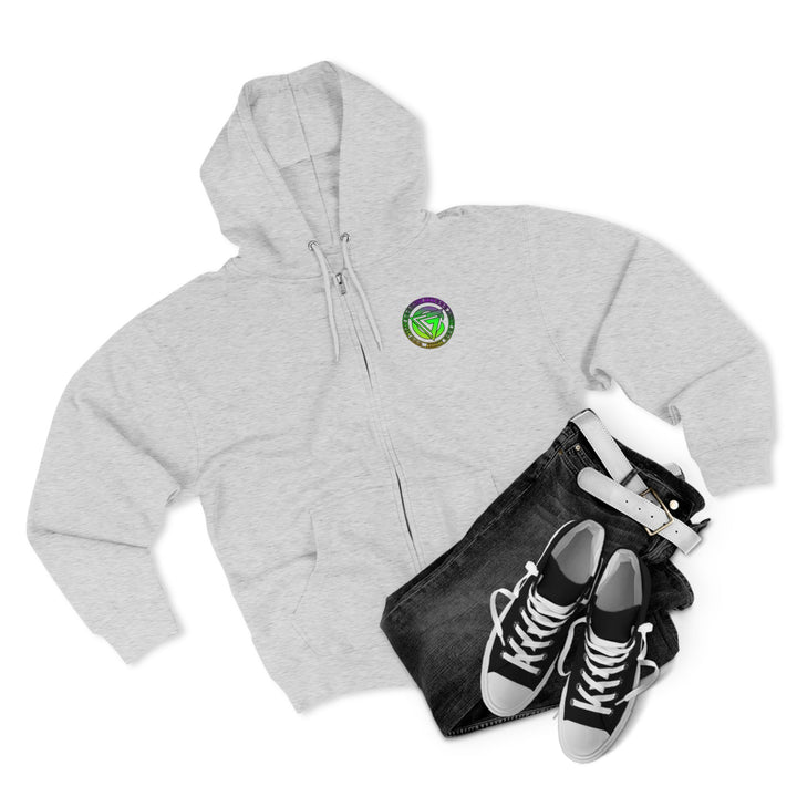 CG GRIP MASTER MAC YELLOW GREEN PURPLE /LIFT OR DIE ZIP UP