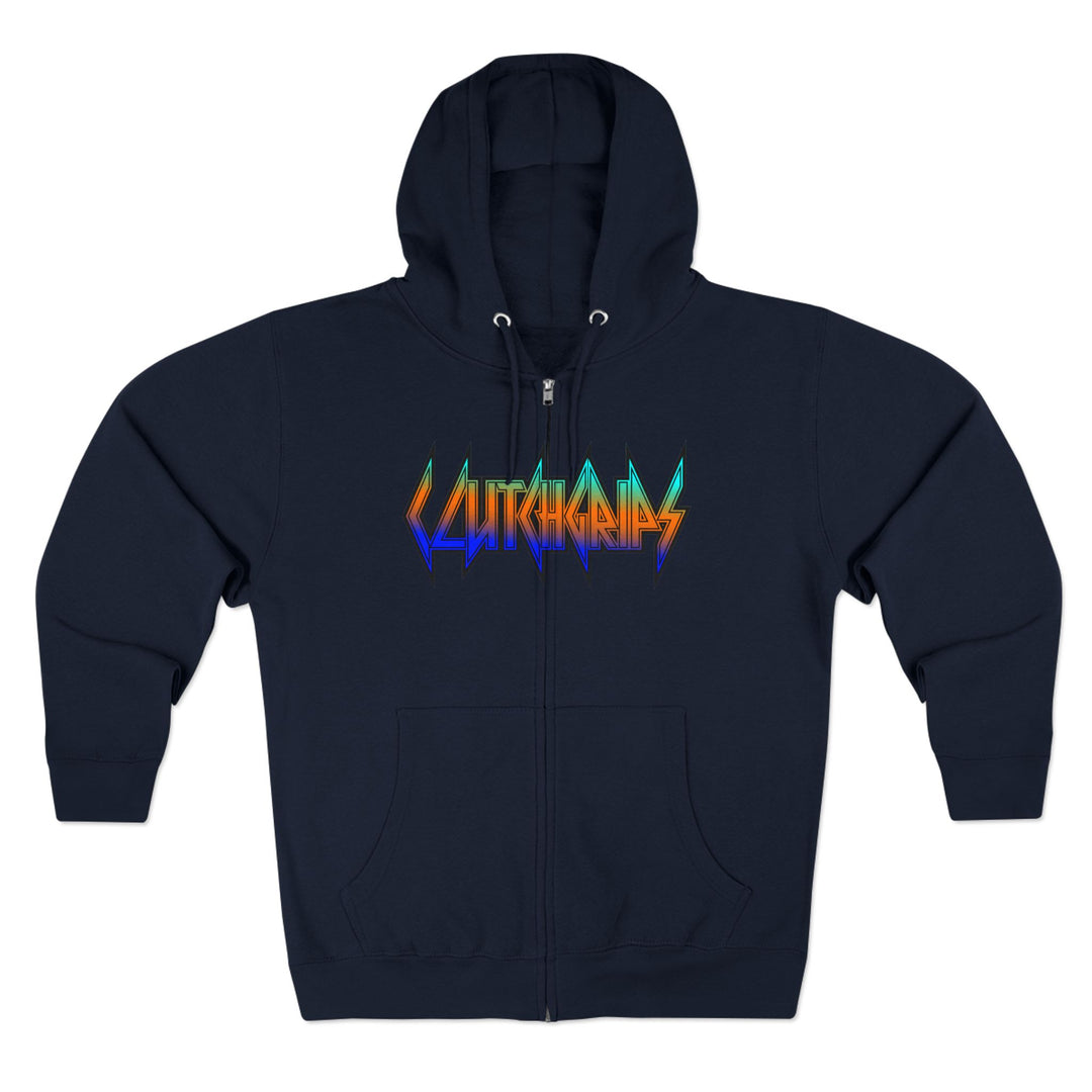CG SERPENT SLAYER BLUE ORANGE AQUA /DONT BE A BITCH ZIP UP