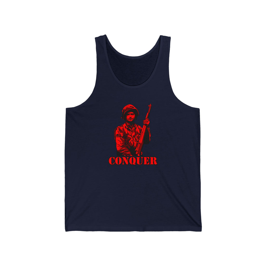 CG OLD SCHOOL SOLDIER RED  /CONQUER