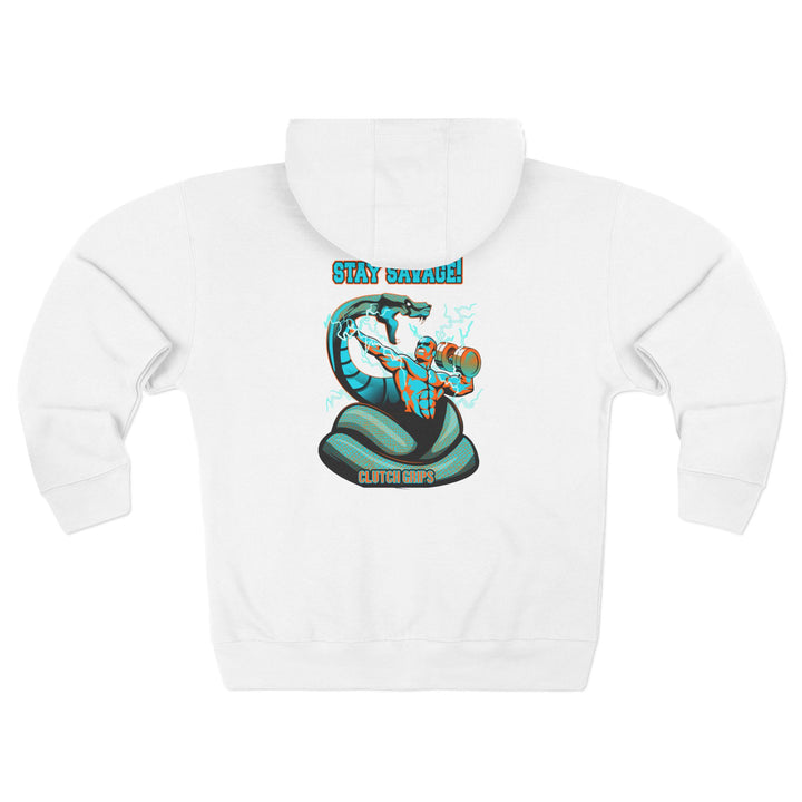 MAC VS SNAKE MIAMI COLORS /STAY SAVAGE ZIP UP