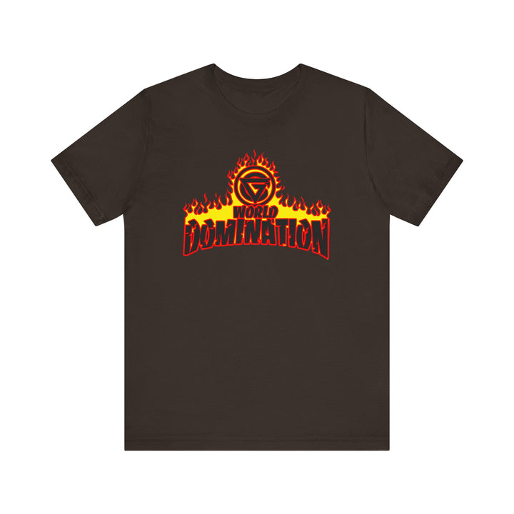 CG RED BLACK YELLOW WORLD DOMINATION