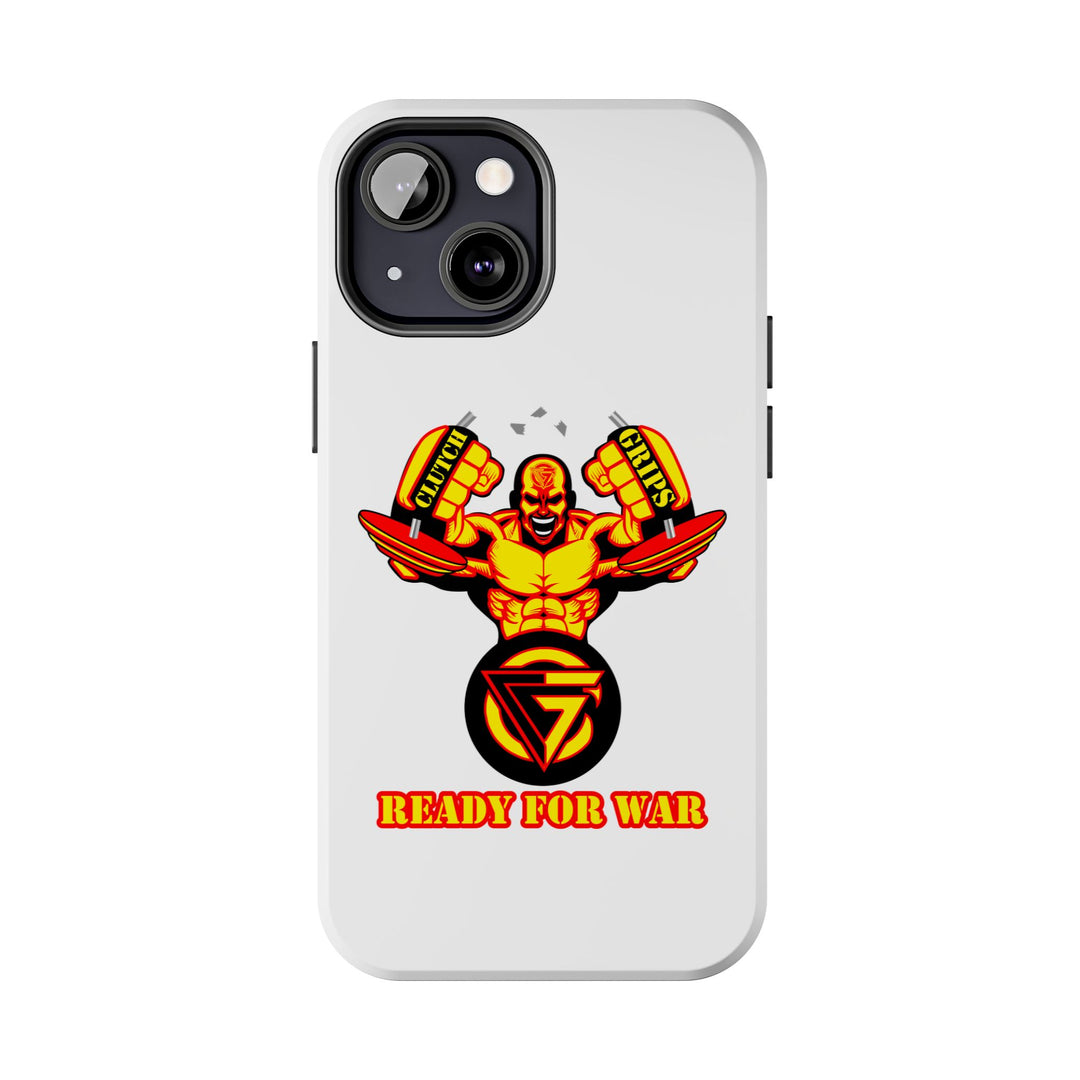 MAC-SNAP GOLD RED PHONE CASE /READY FOR WAR