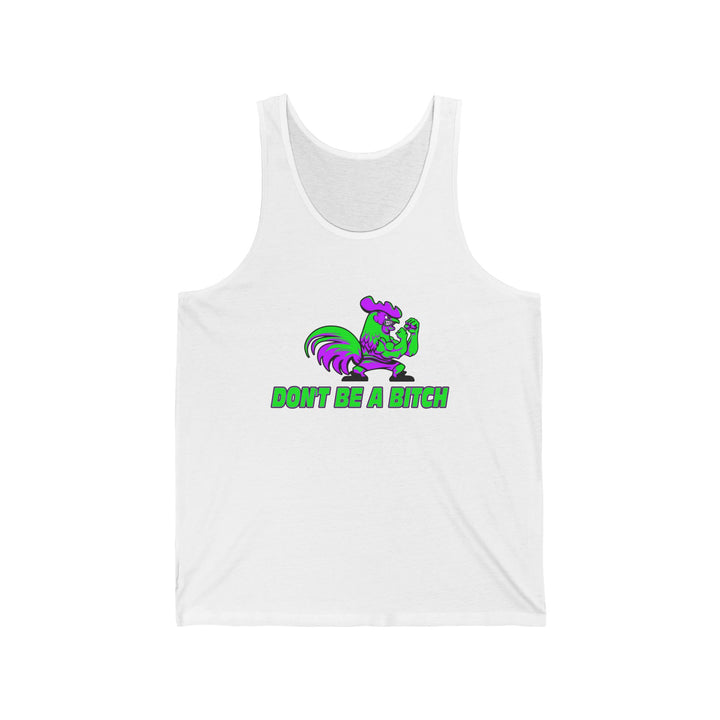 ANGRY ROOSTER PURPLE GREEN/DONT BE A BITCH