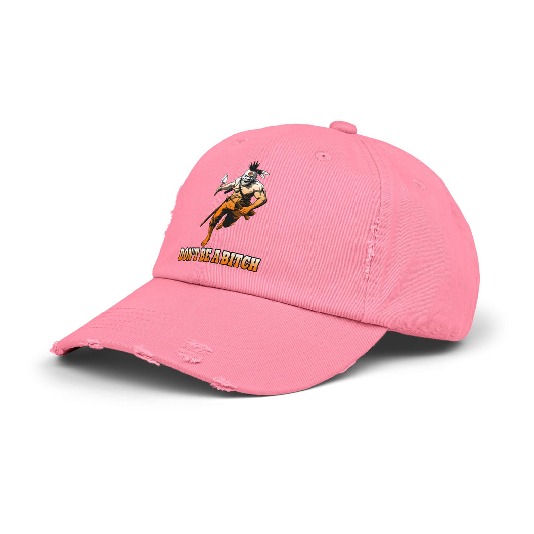 MAC BRAVE ORANGE WHITE FADE /DONT BE A BITCH CAP