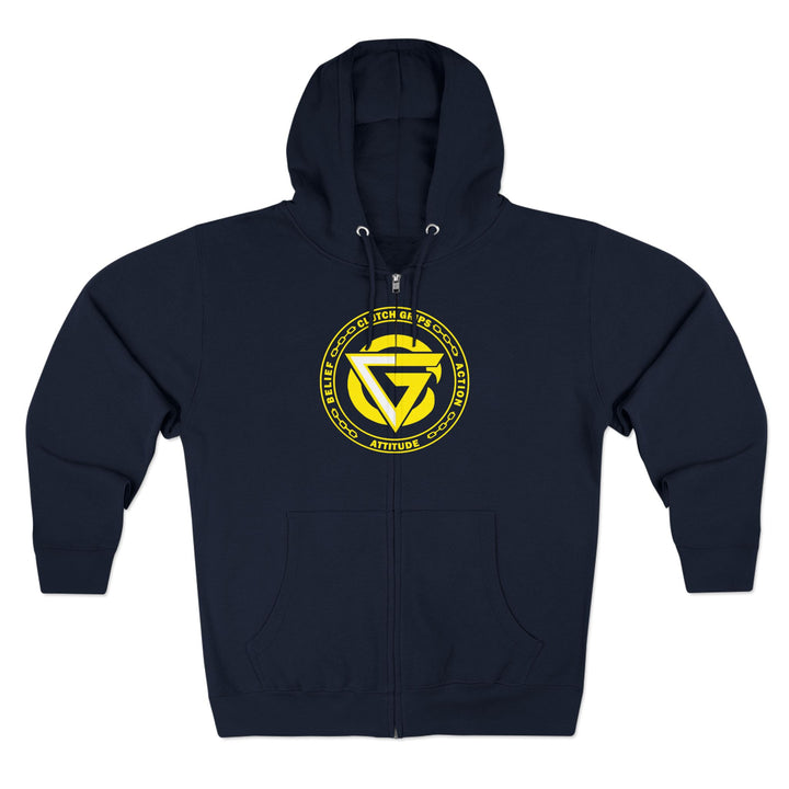 CG TIGER VS TIGER YELLOW BLACK /WELCOME TO THE JUNGLE ZIP UP