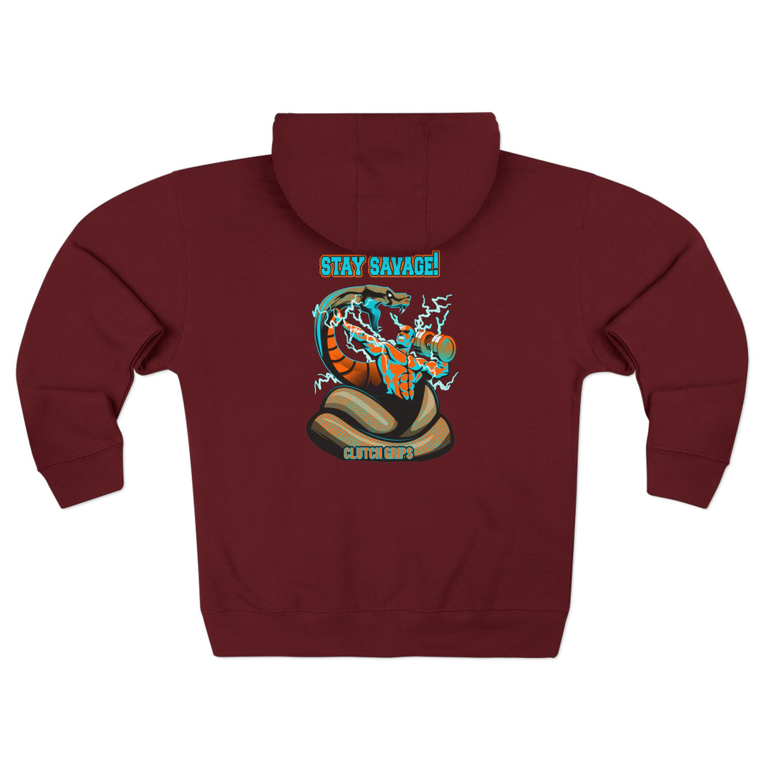 MAC VS SNAKE MIAMI /STAY SAVAGE ZIP UP