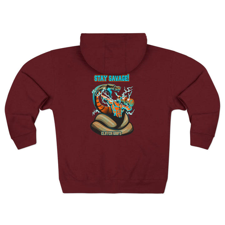 MAC VS SNAKE MIAMI /STAY SAVAGE ZIP UP