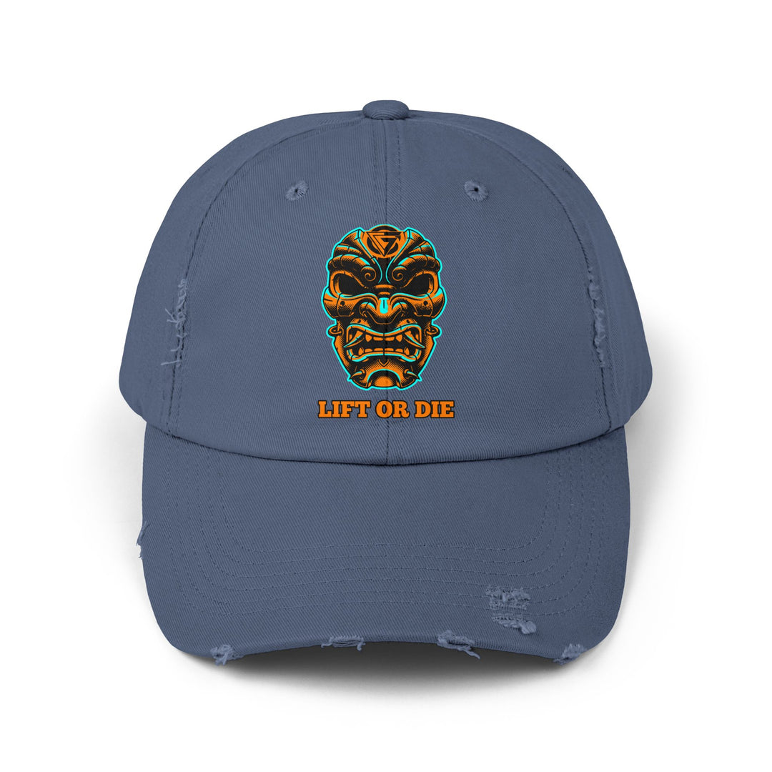 CG SAMURAI MASK AQUA ORANGE/LIFT OR DIE CAP