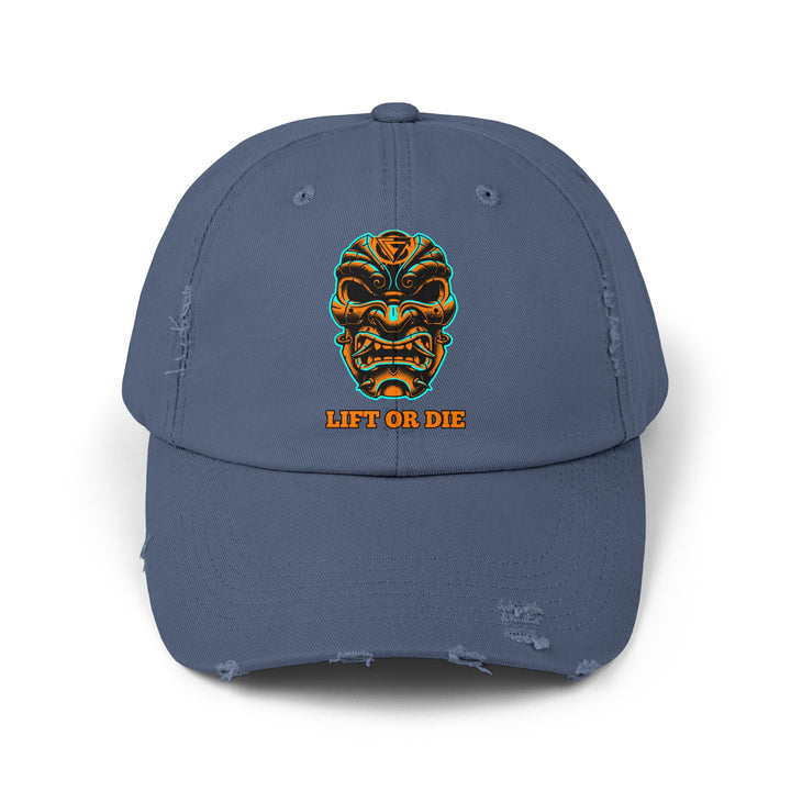 CG SAMURAI MASK AQUA ORANGE/LIFT OR DIE CAP