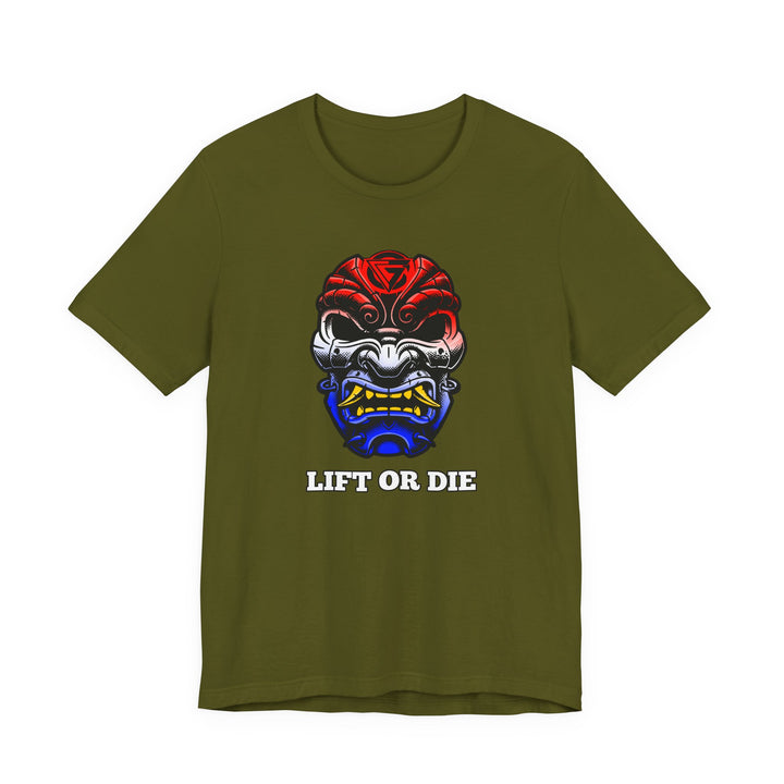 SAMURAI MAC RED WHITE BLUE FADE/LIFT OR DIE