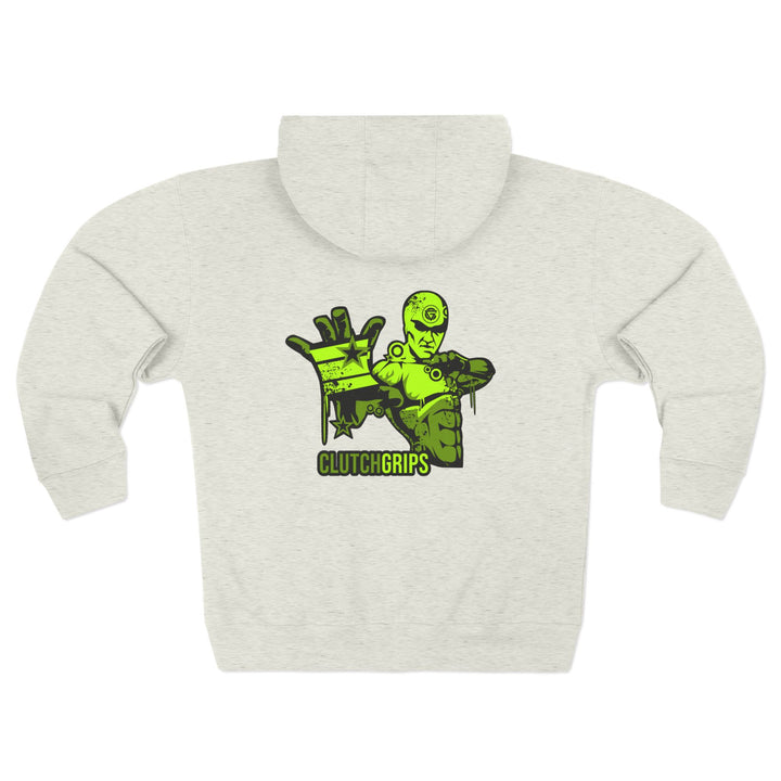 CG GRIPMASTER MAC  HYPER GREEN/CLUTCHGRIPS ZIP UP