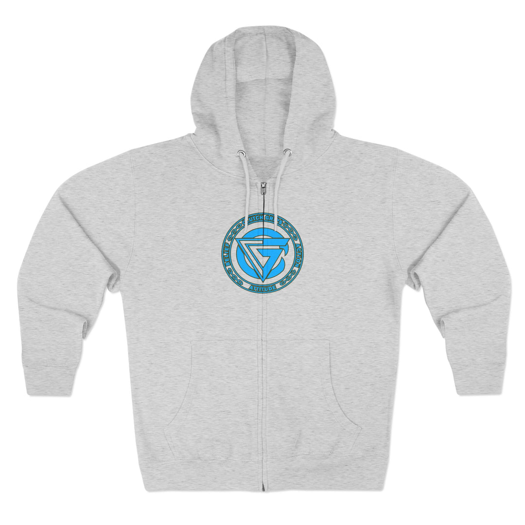 MAC VS SNAKE BLUE/READY FOR WAR ZIP UP