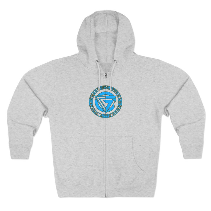 MAC VS SNAKE BLUE/READY FOR WAR ZIP UP