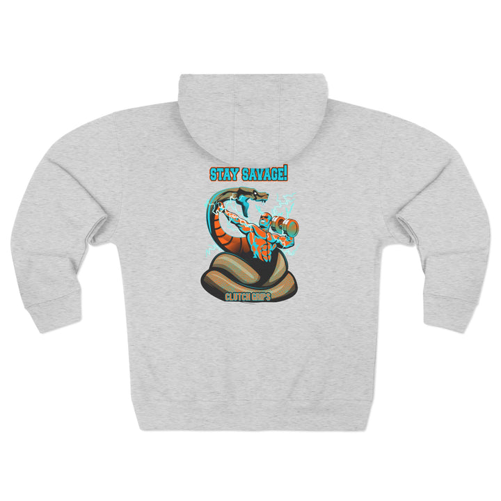 MAC VS SNAKE MIAMI /STAY SAVAGE ZIP UP