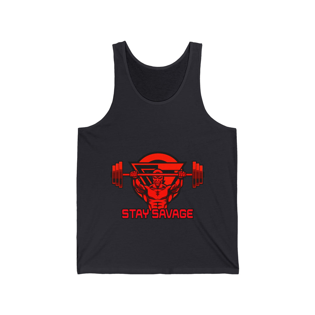 ENTER THE MAC RED BLACK TANK/STAY SAVAGE