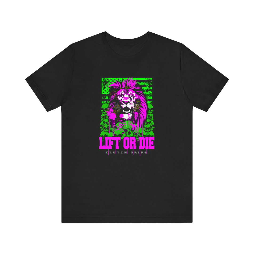 LION HEART PURPLEGREEN/LIFT OR DIE