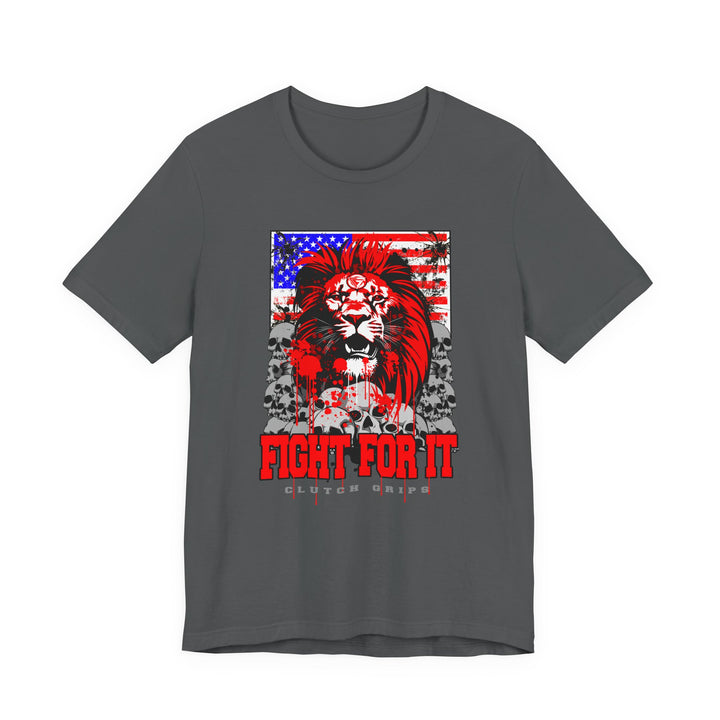 LIONHEART USA FLAG RED WHITE BLUE /FIGHT FOR IT