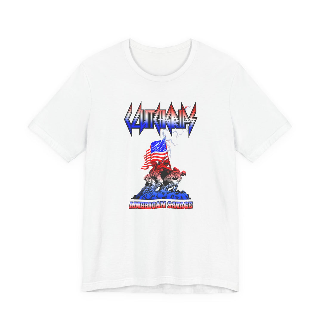 CG PATRIOT FREEDOM SHIRT RED WHITE BLUE FADE /AMERICAN SAVAGE