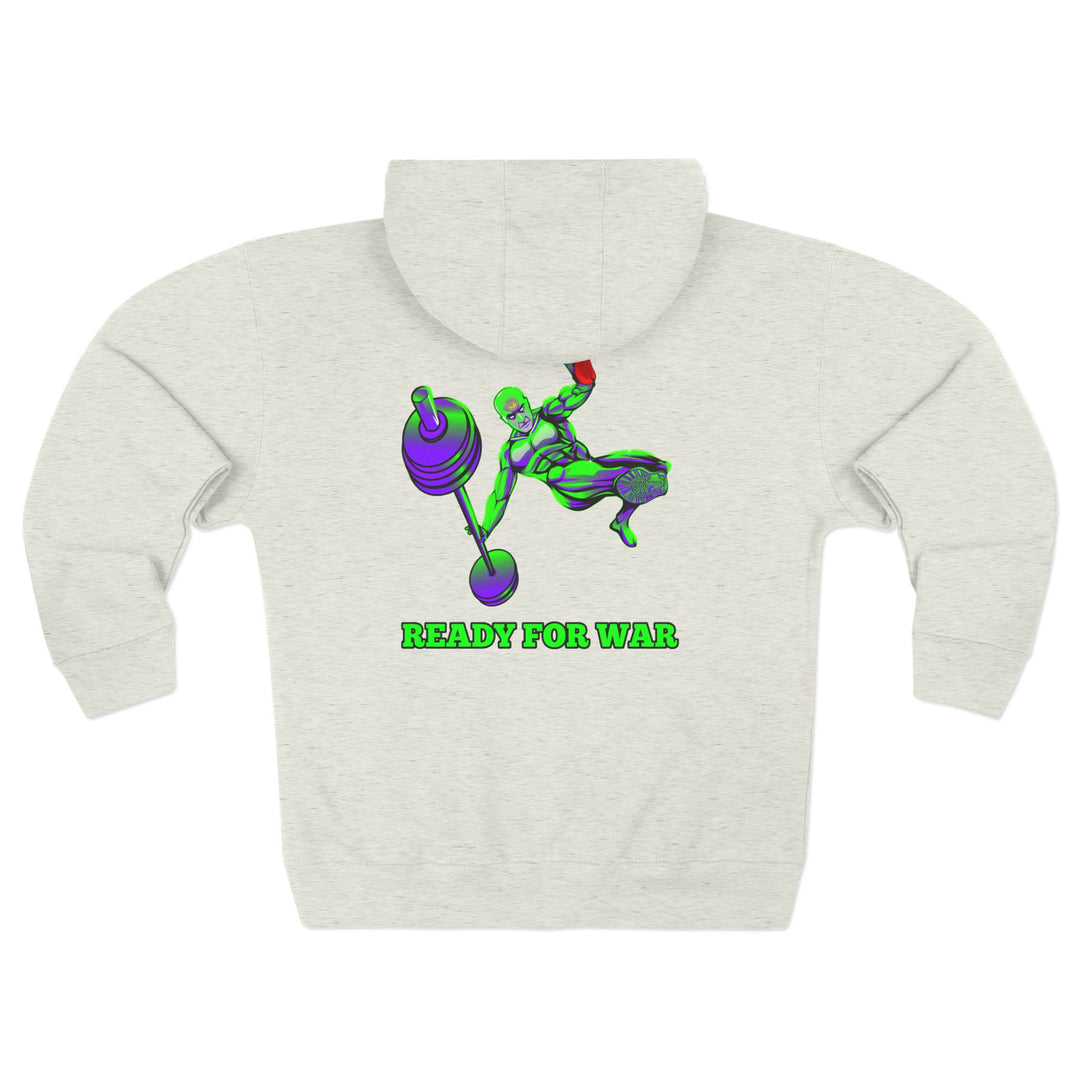 CG MAC JUMP PURPLE GREEN/READY FOR WAR ZIP UP