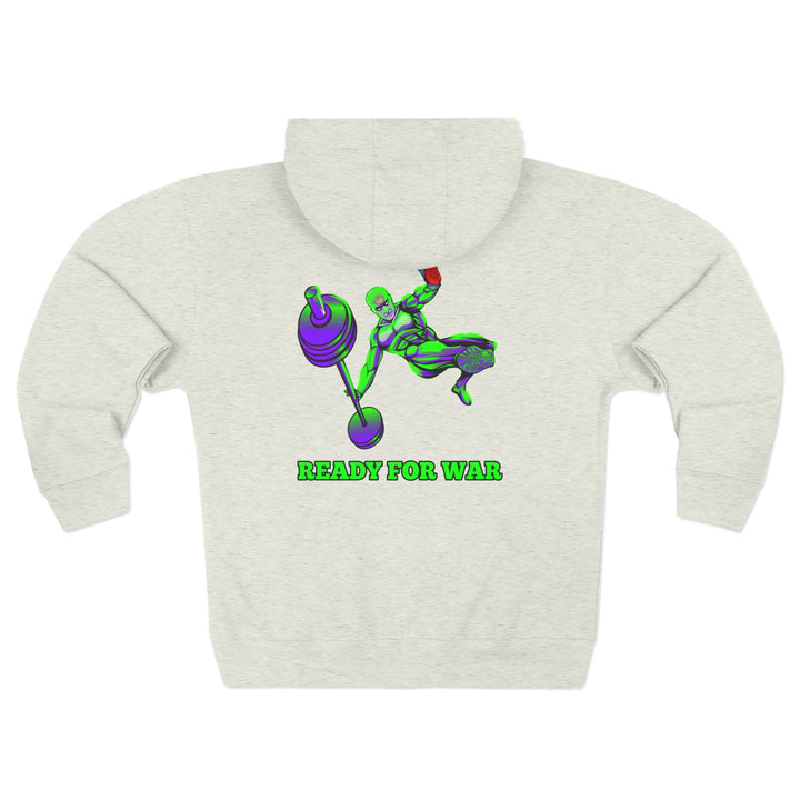 CG MAC JUMP PURPLE GREEN/READY FOR WAR ZIP UP