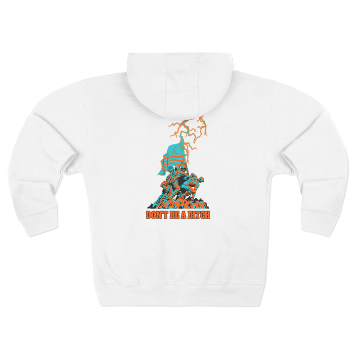 AMERICAN WARRIOR MIAMI COLORS /DONT BE A BITCH ZIP UP