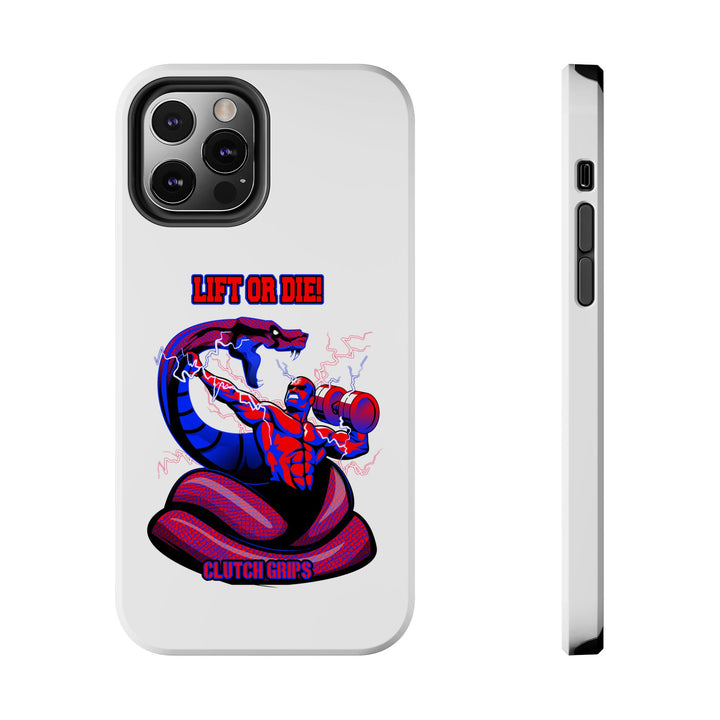 MAC VS SNAKE PHONE CASE RED BLUE /LIFT OR DIE
