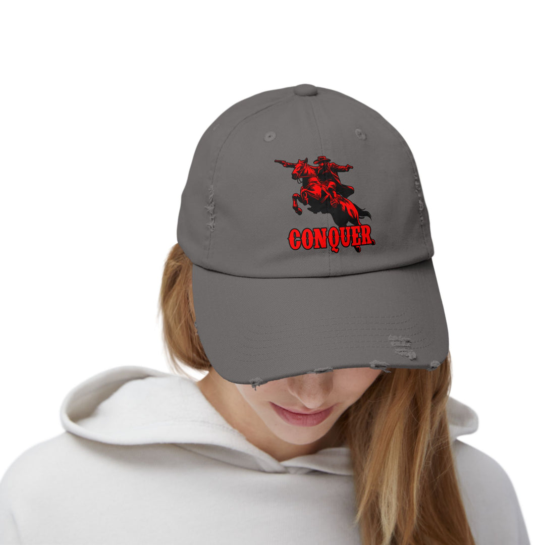 CG COWBOY REBEL RED/CONQUER CAP