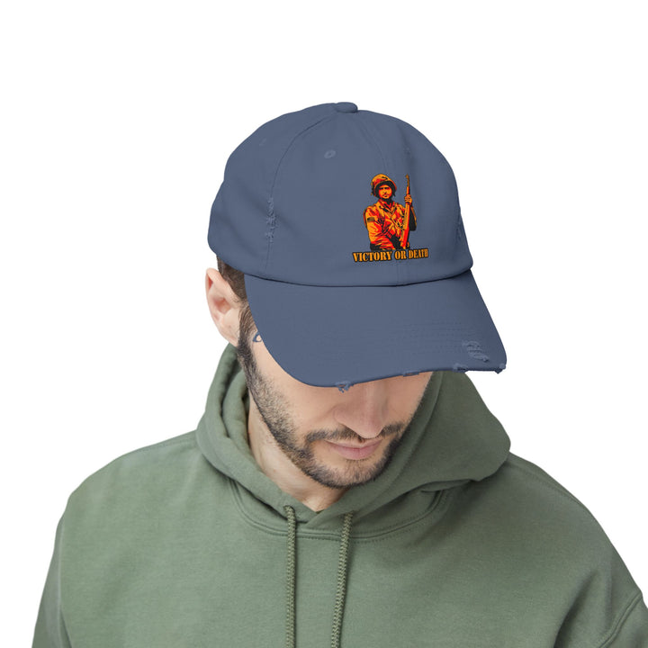 AMERICAN FIGHTER ORANGE GOLD /VICTORY OR DEATH CAP