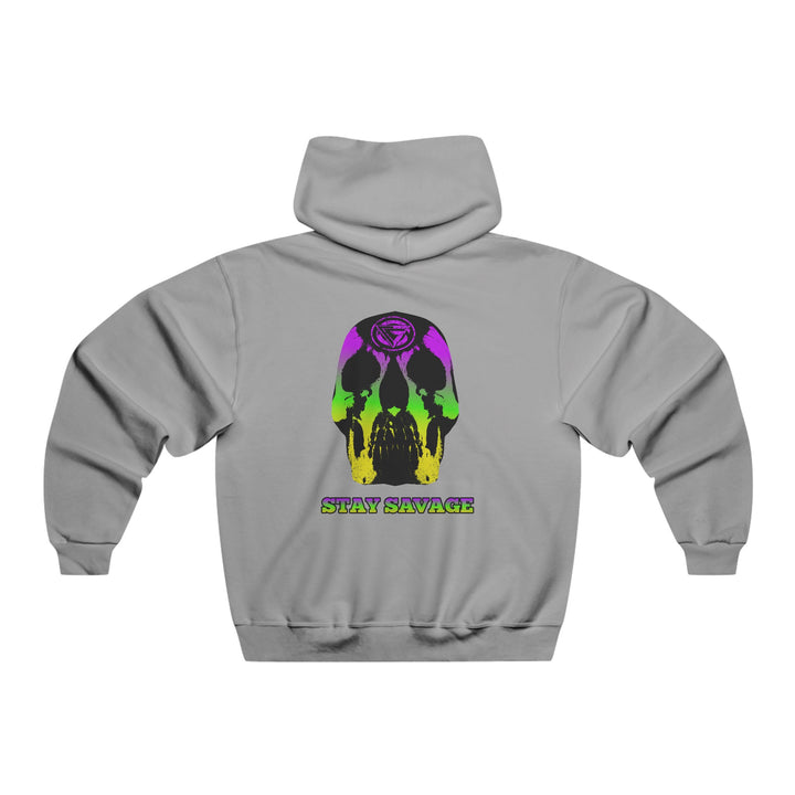 SKULLATOR- YELLOW GREEN PURPLE FADE/STAY SAVAGE