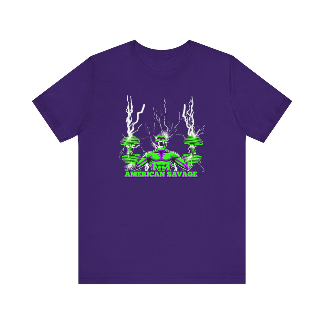 RIDE THE LIGHTNING PURPLE GREEN /AMERICAN SAVAGE