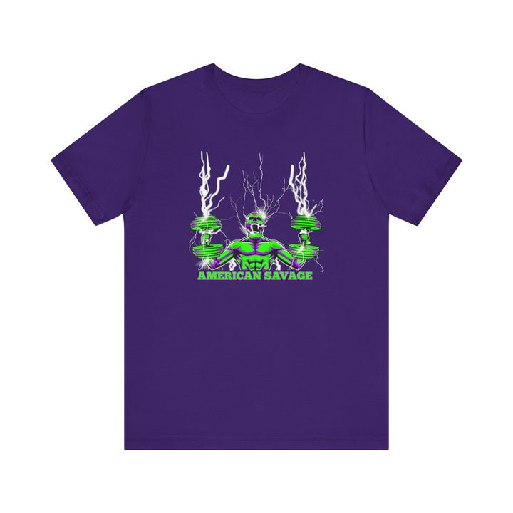 RIDE THE LIGHTNING PURPLE GREEN /AMERICAN SAVAGE
