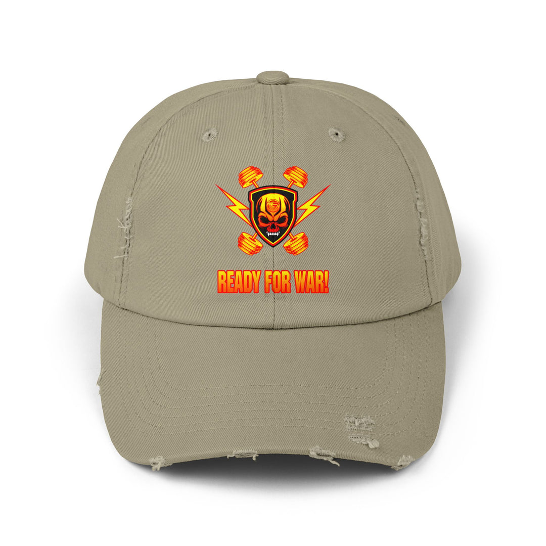 CG SKULL DBL BELL ORANGE GOLD/READY FOR WAR CAP