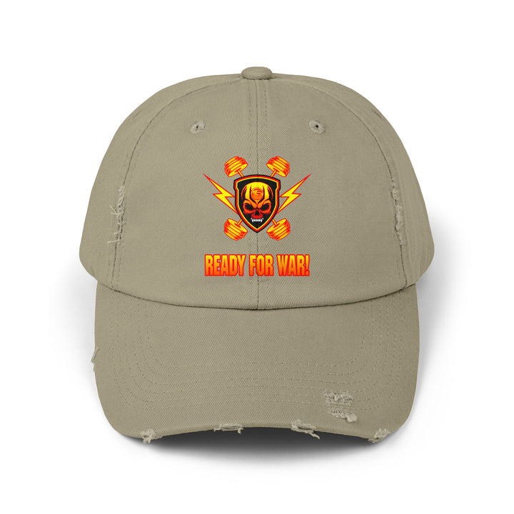 CG SKULL DBL BELL ORANGE GOLD/READY FOR WAR CAP