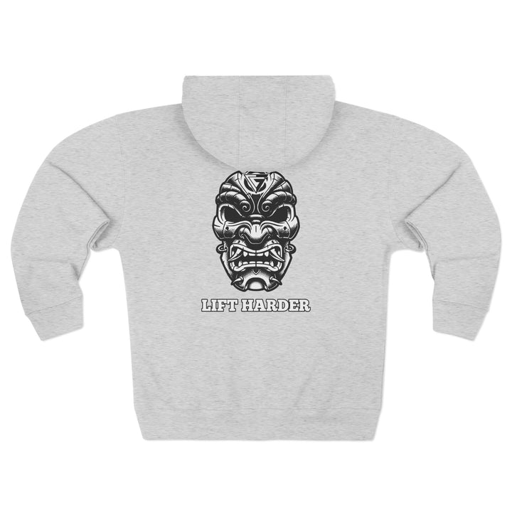 SAMURAI MAC BLACK WHITE /LIFT HARDER ZIP UP