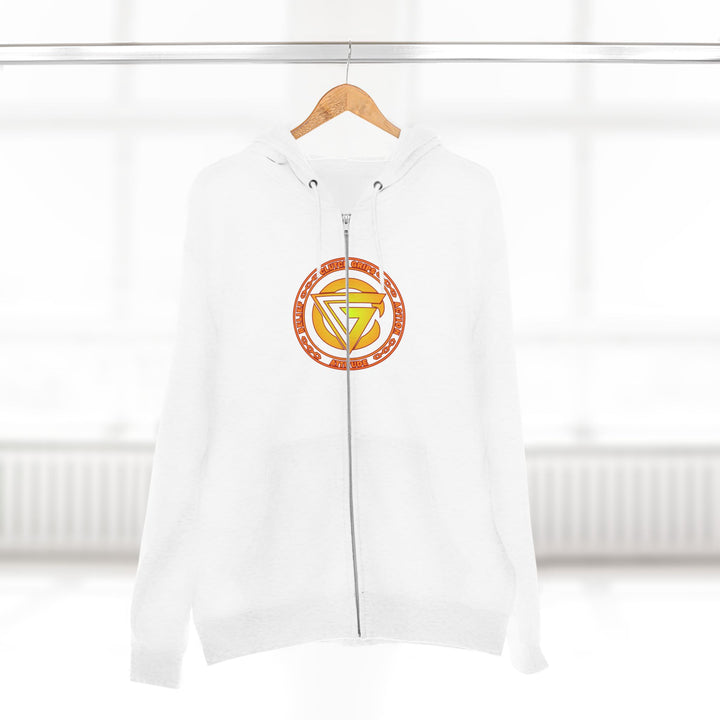 CG SKULL BANDIT ORANGE GOLD RED /I AM THE ONE ZIP UP