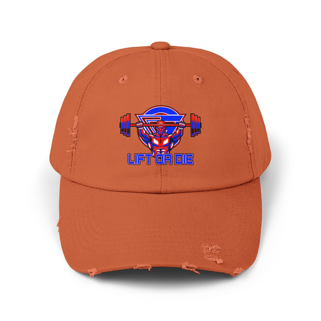 CG HAT ENTER THE MAC RED BLUE/LIFT OR DIE/CAP
