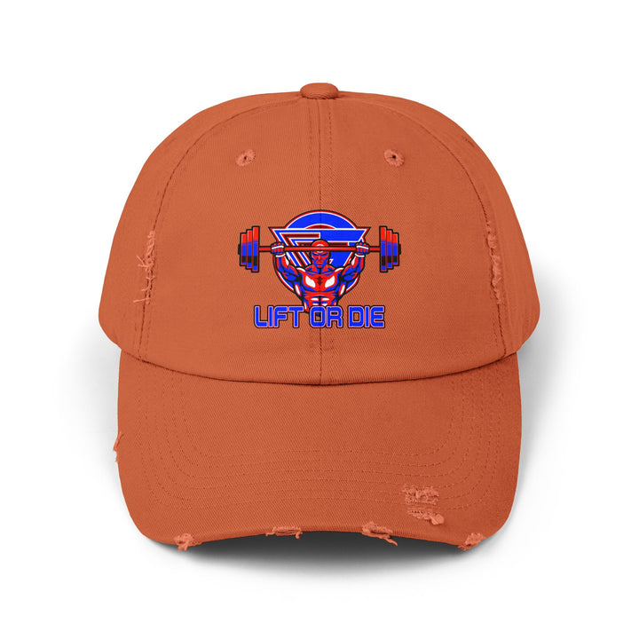 CG HAT ENTER THE MAC RED BLUE/LIFT OR DIE/CAP