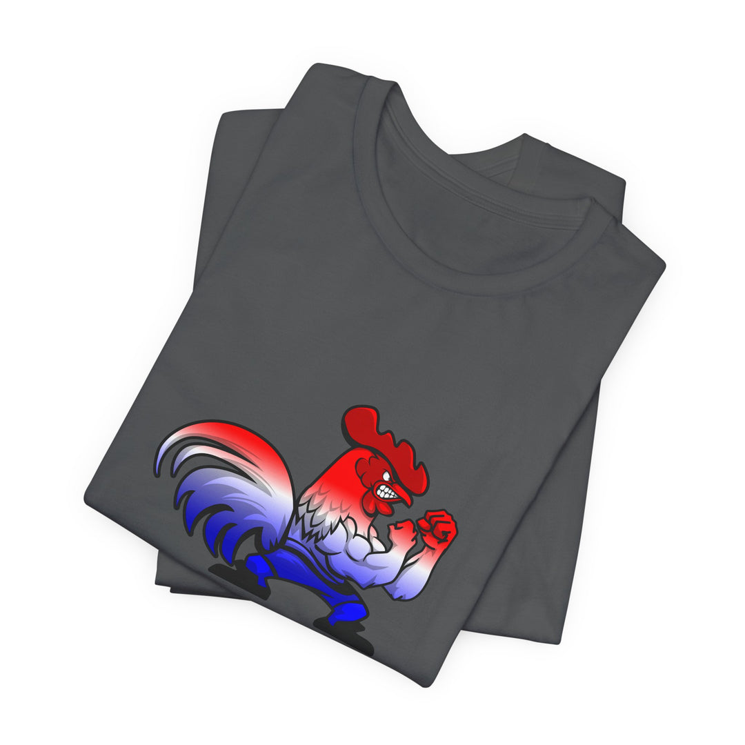CG ANGRY ROOSTER RED WHITE BLUE FADE/CONQUER