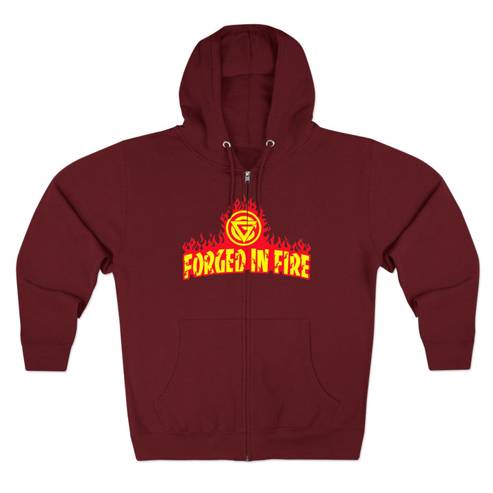 CG MAC VS SNAKE GOLD RED  /AMERICAN SAVAGE ZIP UP