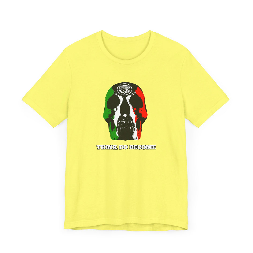 SKULLATOR RED WHITE GREEN  /THINK DO BECOME