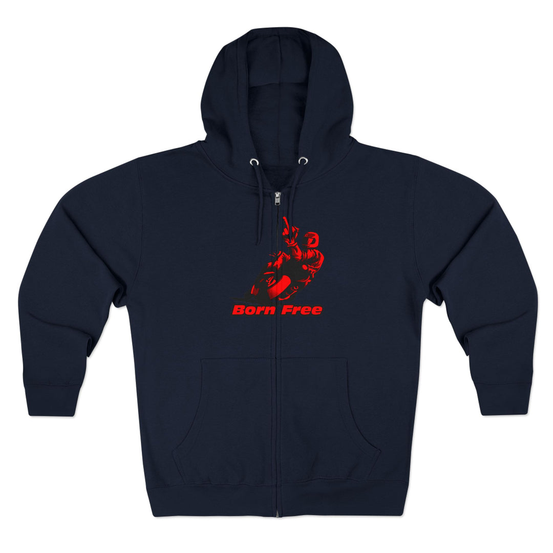 CG EZ RIDER  RED BLACK/AMERICAN SAVAGE ZIP UP