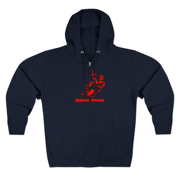 CG EZ RIDER  RED BLACK/AMERICAN SAVAGE ZIP UP