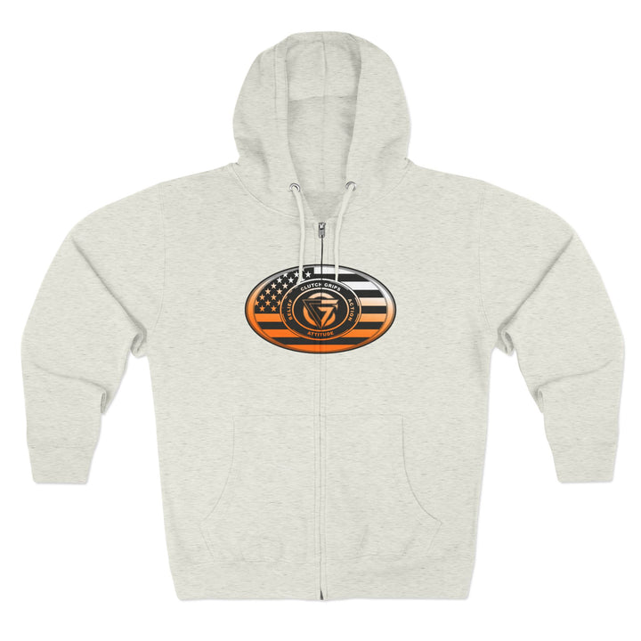 CG LIFT KICK ORANGE WHITE FADE/WELCOME TO THE JUNGLE ZIP UP