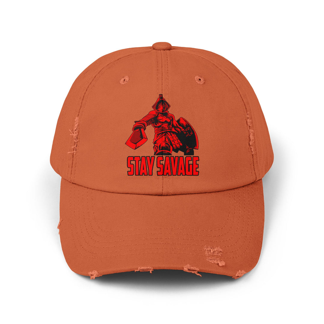 MAC THE EXECUTIONER RED/STAY SAVAGE CAP