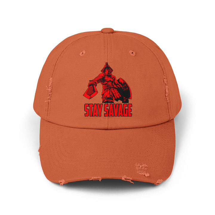 MAC THE EXECUTIONER RED/STAY SAVAGE CAP