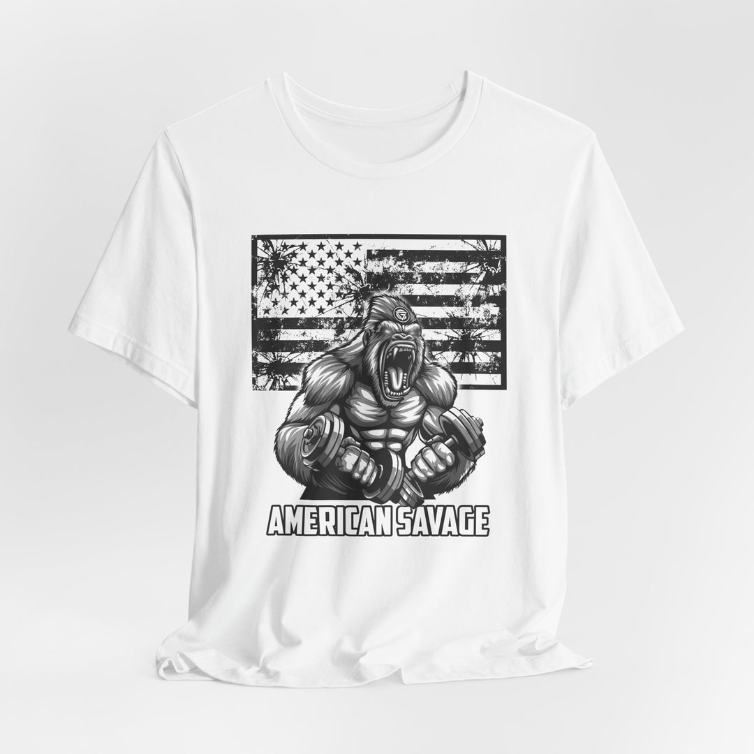 CG MAC ALPHA APE BLACK WHITE /AMERICAN SAVAGE