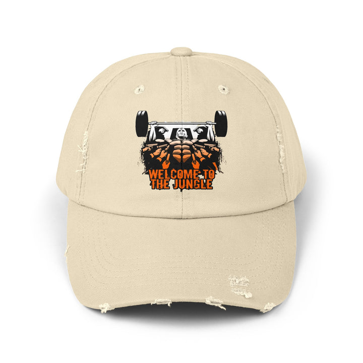 MAC WICK LIFT ORANGE WHITE FADE /WELCOME TO THE JUNGLE CAP
