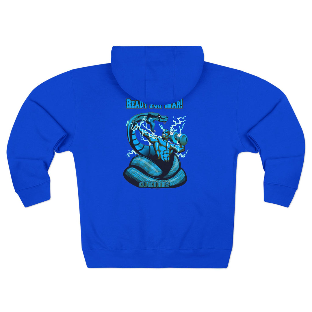 MAC VS SNAKE BLUE/READY FOR WAR ZIP UP